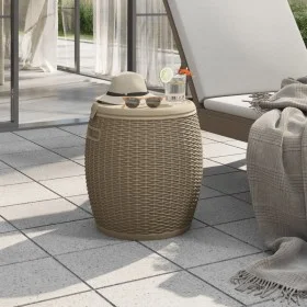 Garden storage box 4 in 1 light brown polypropylene by vidaXL, Outdoor storage boxes - Ref: Foro24-364156, Price: 108,85 €, D...