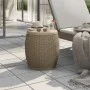Garden storage box 4 in 1 light brown polypropylene by vidaXL, Outdoor storage boxes - Ref: Foro24-364156, Price: 108,85 €, D...