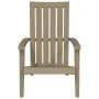 Sillas de jardín Adirondack 2 uds polipropileno marrón claro de vidaXL, Sillas de jardín - Ref: Foro24-364168, Precio: 229,68...