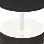 3 in 1 Kühlschrank aus schwarzem Polypropylen von vidaXL, Gartentische - Ref: Foro24-364159, Preis: 151,79 €, Rabatt: %