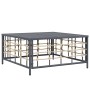Gartenmöbel-Set 8-teilig und anthrazitfarbene PE-Rattan-Kissen von vidaXL, Outdoor-Sofas - Ref: Foro24-3186795, Preis: 640,30...