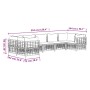 Gartenmöbel-Set 7-teilig und anthrazitgraue PE-Rattankissen von vidaXL, Outdoor-Sofas - Ref: Foro24-3186801, Preis: 582,86 €,...