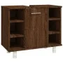 Badezimmerschrank aus braunem Eichensperrholz, 60 x 32 x 53,5 cm von vidaXL, Badezimmermöbel - Ref: Foro24-826374, Preis: 45,...