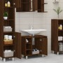 Badezimmerschrank aus braunem Eichensperrholz, 60 x 32 x 53,5 cm von vidaXL, Badezimmermöbel - Ref: Foro24-826374, Preis: 45,...