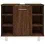Badezimmerschrank aus braunem Eichensperrholz, 60 x 32 x 53,5 cm von vidaXL, Badezimmermöbel - Ref: Foro24-826374, Preis: 45,...
