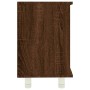 Badezimmerschrank aus braunem Eichensperrholz, 60 x 32 x 53,5 cm von vidaXL, Badezimmermöbel - Ref: Foro24-826374, Preis: 45,...