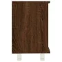 Badezimmerschrank aus braunem Eichensperrholz, 60 x 32 x 53,5 cm von vidaXL, Badezimmermöbel - Ref: Foro24-826374, Preis: 45,...