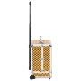 Maletín trolley de maquillaje aluminio dorado 35x29x45 cm de vidaXL, Neceseres - Ref: Foro24-91827, Precio: 58,69 €, Descuent...
