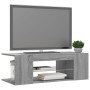 TV-Möbel mit grauen Sonoma-LED-Leuchten 90x39x30 cm von vidaXL, TV-Möbel - Ref: Foro24-822666, Preis: 55,94 €, Rabatt: %
