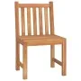 5-piece garden dining set solid teak wood by vidaXL, Garden sets - Ref: Foro24-3157152, Price: 773,43 €, Discount: %