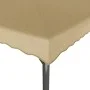 Cenador aluminio y acero gris taupé 3x3 m de vidaXL, Carpas y cenadores - Ref: Foro24-318522, Precio: 411,45 €, Descuento: %