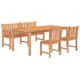 4-teilige Garten-Essgarnitur aus massivem Teakholz von vidaXL, Gartensets - Ref: Foro24-3157160, Preis: 914,97 €, Rabatt: %