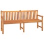 4-teilige Garten-Essgarnitur aus massivem Teakholz von vidaXL, Gartensets - Ref: Foro24-3157160, Preis: 914,97 €, Rabatt: %