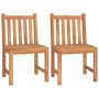 Garten-Essgruppe 3-teilig aus massivem Teakholz von vidaXL, Gartensets - Ref: Foro24-3157144, Preis: 468,85 €, Rabatt: %