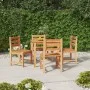 5-teiliges Garten-Essset aus massivem Teakholz von vidaXL, Gartensets - Ref: Foro24-3157178, Preis: 514,98 €, Rabatt: %