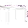 Garten-Essgruppe 3-teilig aus massivem Teakholz von vidaXL, Gartensets - Ref: Foro24-3157144, Preis: 468,85 €, Rabatt: %