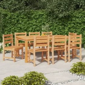 Gartenstühle 8 Stk. massives Teakholz von vidaXL, Gartenstühle - Ref: Foro24-3157176, Preis: 654,02 €, Rabatt: %