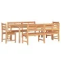 5-teiliges Garten-Essset aus massivem Teakholz von vidaXL, Gartensets - Ref: Foro24-3157204, Preis: 1,00 €, Rabatt: %
