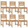 Juego de comedor de jardín 7 piezas madera maciza de teca de vidaXL, Conjuntos de jardín - Ref: Foro24-3157186, Precio: 728,5...