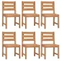 7-teilige Garten-Essgarnitur aus massivem Teakholz von vidaXL, Gartensets - Ref: Foro24-3157188, Preis: 738,10 €, Rabatt: %
