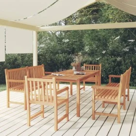 Gartenset 5-teilig Massivholz Teakholz von vidaXL, Gartensets - Ref: Foro24-3157170, Preis: 1,00 €, Rabatt: %