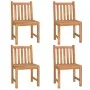 5-piece garden dining set solid teak wood by vidaXL, Garden sets - Ref: Foro24-3157145, Price: 667,44 €, Discount: %