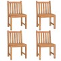 5-teiliges Garten-Essset aus massivem Teakholz von vidaXL, Gartensets - Ref: Foro24-3157145, Preis: 671,17 €, Rabatt: %