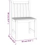 5-teiliges Garten-Essset aus massivem Teakholz von vidaXL, Gartensets - Ref: Foro24-3157145, Preis: 671,17 €, Rabatt: %