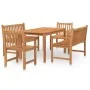 5-teiliges Garten-Essset aus massivem Teakholz von vidaXL, Gartensets - Ref: Foro24-3157164, Preis: 917,13 €, Rabatt: %