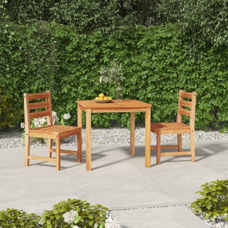 Garden dining set 3 pieces solid teak wood by vidaXL, Garden sets - Ref: Foro24-3157177, Price: 362,27 €, Discount: %