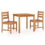 Garden dining set 3 pieces solid teak wood by vidaXL, Garden sets - Ref: Foro24-3157177, Price: 362,27 €, Discount: %