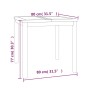 Garden dining set 3 pieces solid teak wood by vidaXL, Garden sets - Ref: Foro24-3157177, Price: 362,27 €, Discount: %