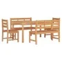 5-piece garden dining set solid teak wood by vidaXL, Garden sets - Ref: Foro24-3157198, Price: 760,68 €, Discount: %