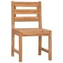 5-piece garden dining set solid teak wood by vidaXL, Garden sets - Ref: Foro24-3157198, Price: 760,68 €, Discount: %