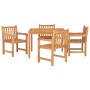 5-teiliges Garten-Essset aus massivem Teakholz von vidaXL, Gartensets - Ref: Foro24-3157147, Preis: 834,94 €, Rabatt: %