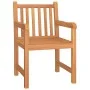 Juego de comedor para jardín 5 piezas madera maciza de teca de vidaXL, Conjuntos de jardín - Ref: Foro24-3157147, Precio: 839...