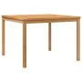 Juego de comedor para jardín 5 piezas madera maciza de teca de vidaXL, Conjuntos de jardín - Ref: Foro24-3157147, Precio: 839...