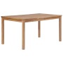 Garten-Essgruppe 3-teilig aus massivem Teakholz von vidaXL, Gartensets - Ref: Foro24-3157153, Preis: 594,81 €, Rabatt: %