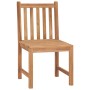 Garten-Essgruppe 4-teilig aus massivem Teakholz von vidaXL, Gartensets - Ref: Foro24-3157154, Preis: 644,70 €, Rabatt: %