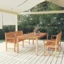 Garten-Essgruppe 3-teilig aus massivem Teakholz von vidaXL, Gartensets - Ref: Foro24-3157159, Preis: 969,75 €, Rabatt: %