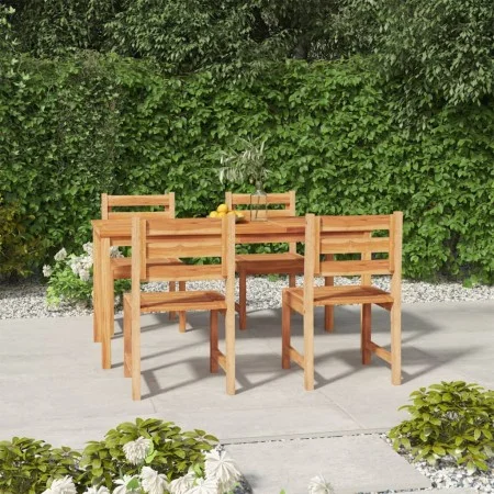 Gartenset 5-teilig Massivholz Teakholz von vidaXL, Gartensets - Ref: Foro24-3157187, Preis: 581,80 €, Rabatt: %