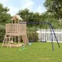 Solid pine wood outdoor playground by vidaXL, Swings and play structures - Ref: Foro24-3155837, Price: 373,30 €, Discount: %