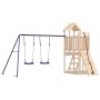 Spielplatz im Freien aus massivem Kiefernholz von vidaXL, Schaukeln und Spielgeräte - Ref: Foro24-3155837, Preis: 279,67 €, R...