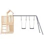 Solid pine wood outdoor playground by vidaXL, Swings and play structures - Ref: Foro24-3155837, Price: 373,30 €, Discount: %