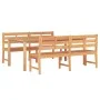 Juego de comedor para jardín 3 pzas madera maciza de teca de vidaXL, Conjuntos de jardín - Ref: Foro24-3157202, Precio: 1,00 ...