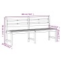 Garden dining set 3 pieces solid teak wood by vidaXL, Garden sets - Ref: Foro24-3157202, Price: 1,00 €, Discount: %