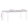 Juego de comedor para jardín 3 pzas madera maciza de teca de vidaXL, Conjuntos de jardín - Ref: Foro24-3157202, Precio: 1,00 ...
