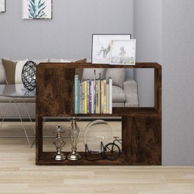 Regal/Raumteiler aus geräucherter Eiche, 80 x 24 x 63 cm von vidaXL, TV-Möbel - Ref: Foro24-826644, Preis: 32,84 €, Rabatt: %