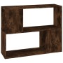 Regal/Raumteiler aus geräucherter Eiche, 80 x 24 x 63 cm von vidaXL, TV-Möbel - Ref: Foro24-826644, Preis: 32,84 €, Rabatt: %