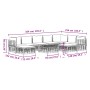 Gartenmöbel-Set 10-teilig und anthrazitfarbene PE-Rattan-Kissen von vidaXL, Outdoor-Sofas - Ref: Foro24-3186809, Preis: 806,2...
